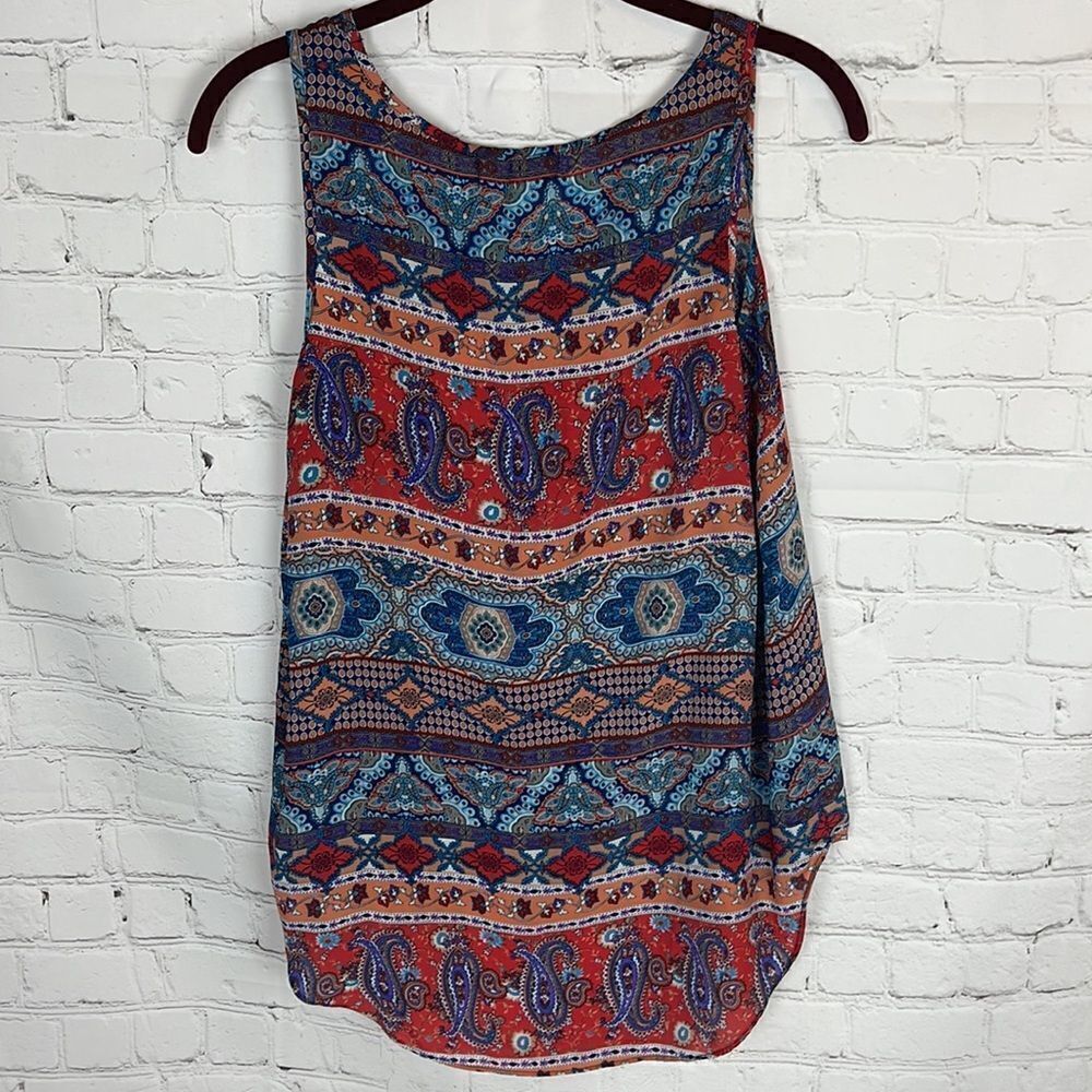 Hippie Rose Patterned Tank - Picture 5 of 5